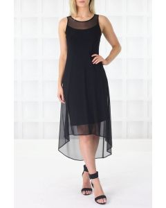 Black Hilo  Dress